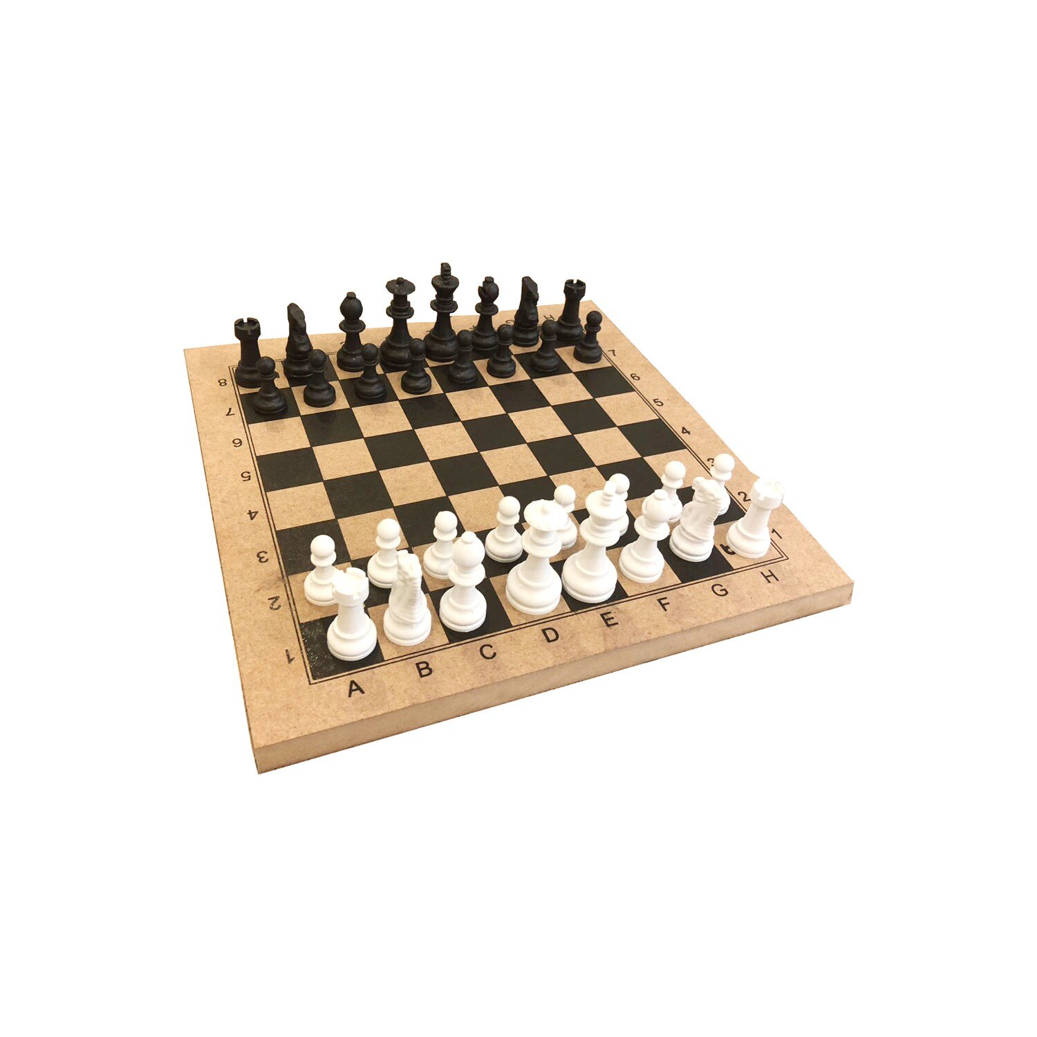 Bemi Wood Chess Gold