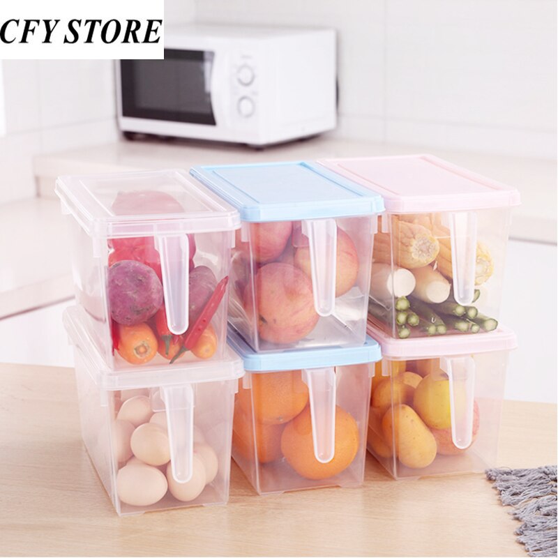 5L Grote Capaciteit Plastic Voedsel Opslag Container Keuken Opbergdoos Koelkast Noodle Multigrain Potten Thuis Plastic Container