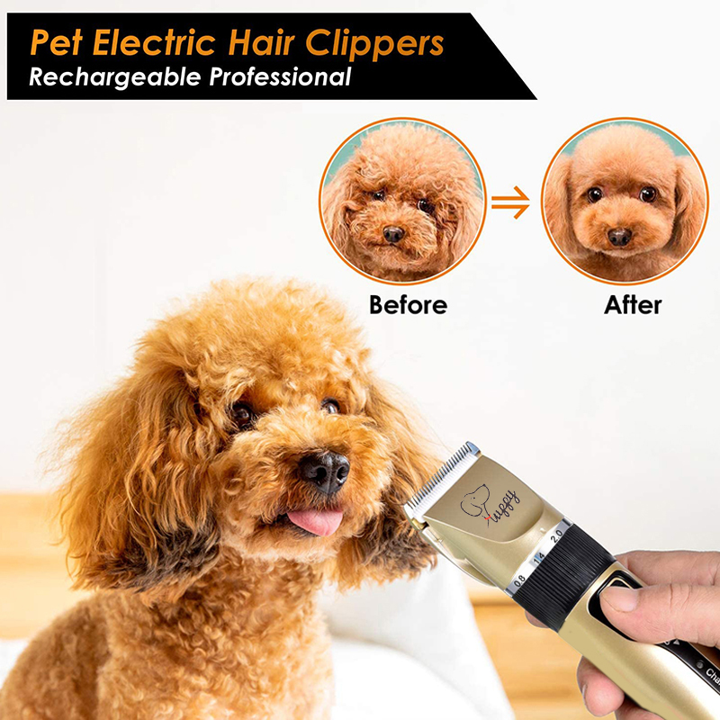 2022 Electric Dog Clippers Pet Cats Hair Clipper Animals Grooming Haircut Cutter Shaver Trimmer Set Rechargeable
