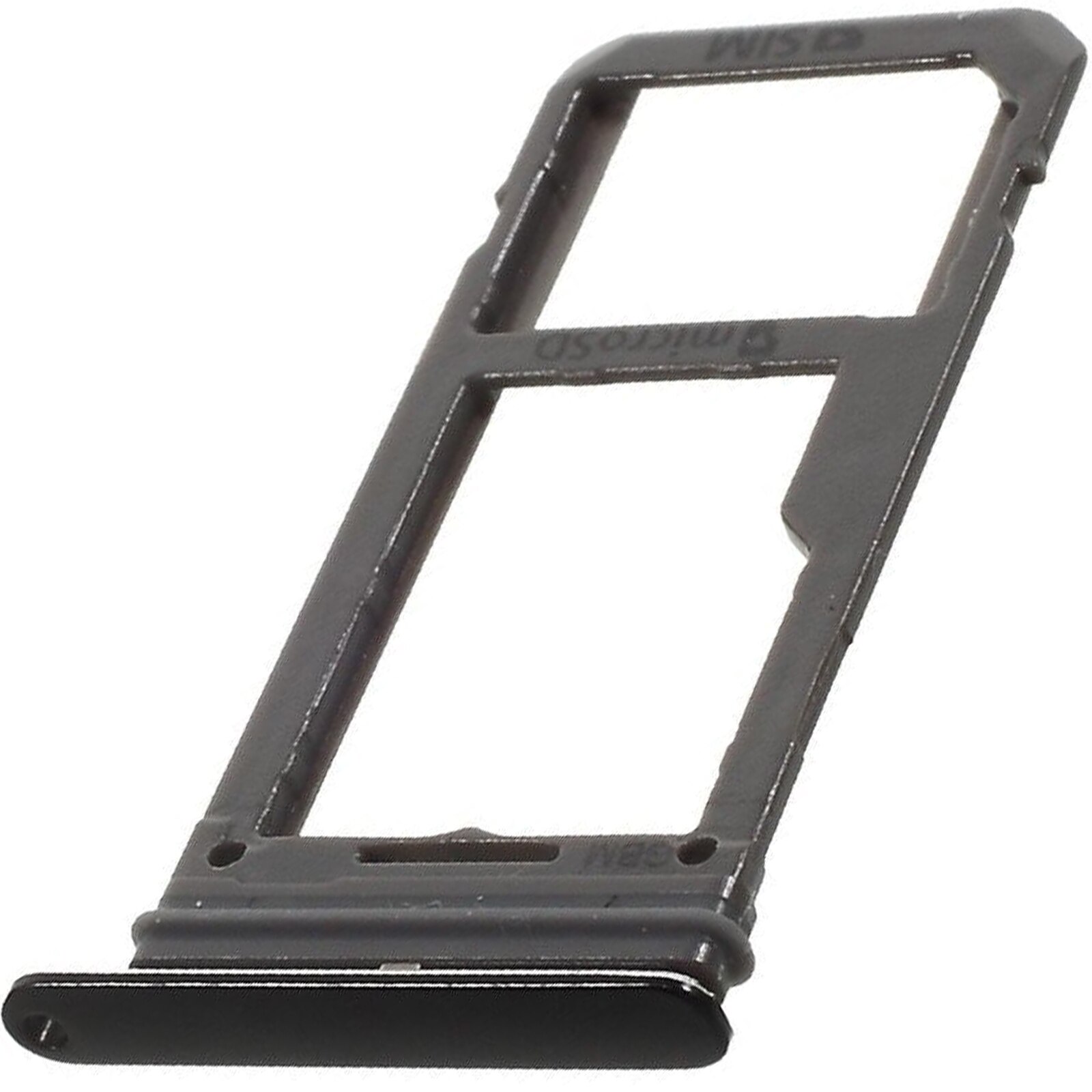 Bandeja Porta Tarjeta Sim Micro Sd Para Samsung Galaxy S8 / S8 Plus Negro Single