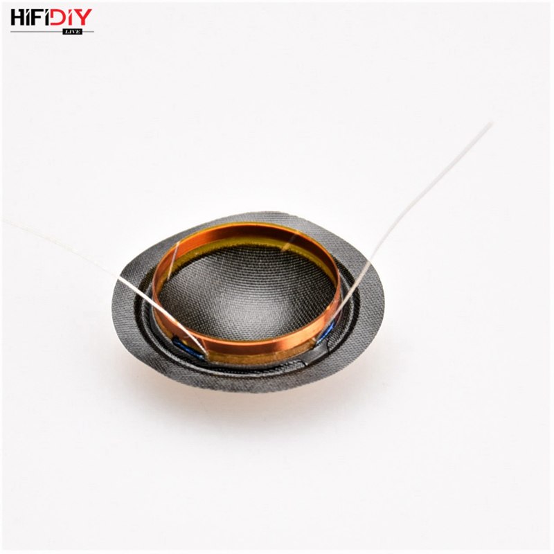 HIFIDIY LIVE 1 inch 25.4mm 25.5mm Tweeters Spreekspoel zwarte Zijde Membraan Treble Speaker Reparatie accessoires DIY Onderdelen 6 ohm 15 w