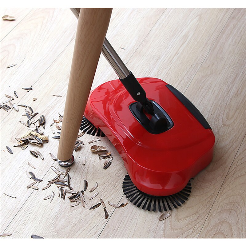 Multifunctional Hand Push Sweeper Rotate Broom Lazy Sweeper Hand Push Vacuum Cleaner Floor Sweeper Household Cleaning Tool