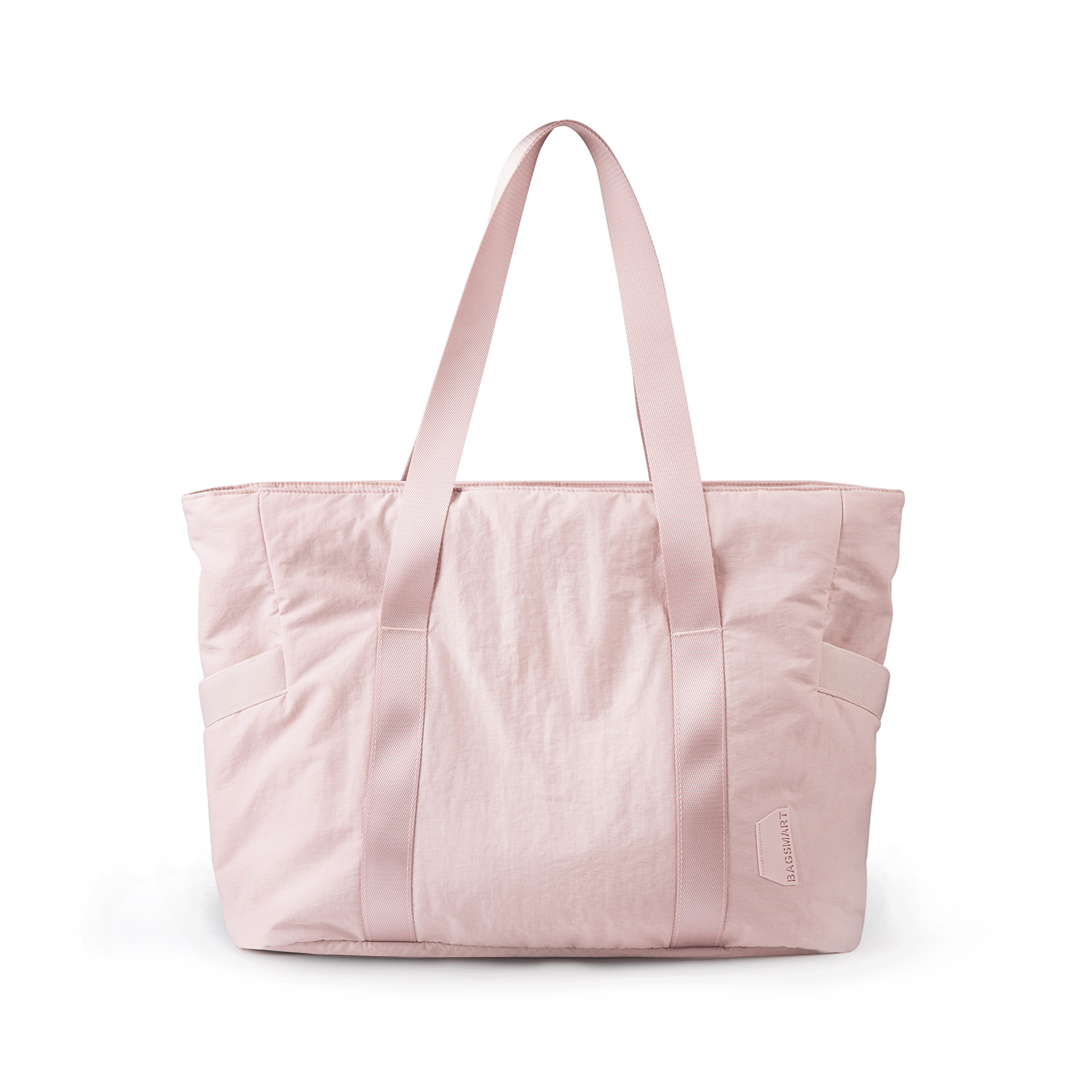 BAGSMART Bolsa Tote para Mujeres de Gran Capacidad Bolsa de Hombro Bolsa Cruzada Bolso de Mano para Estudiantes Universitarias Bolsa de Compras para Mujeres: Rosa