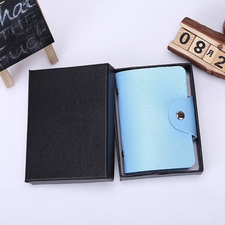 1PC Useful Card Pack Wallet Card Holder Colorful 24 Card Slots