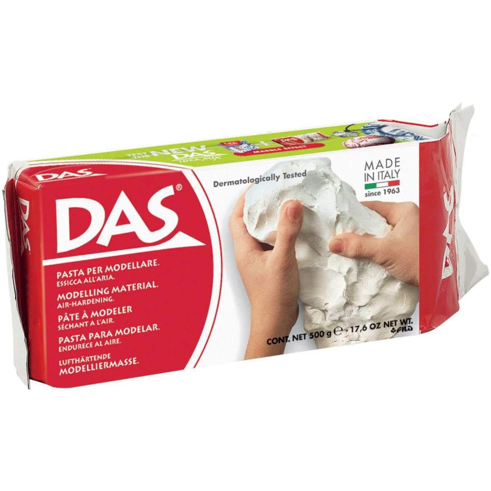 DAS Air Verharding Modelleren Materiaal Klei Terra Cotta/Wit 500g/1000g