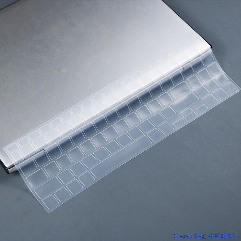 Para asus vivobook 15 x513ep x513ea x513 ep ea k513eq k513 eq 15.6 polegada silicone teclado portátil capa protetor: clear