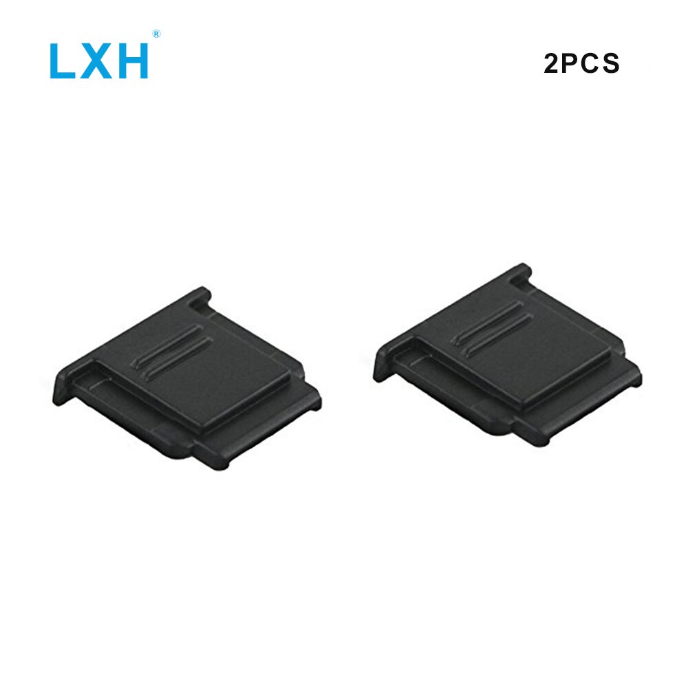 LXH Camera Shoe Cover koude Flitsschoen Bescherming Cap Voor Sony Alpha A9 A7 A7RII A7ii A3500 A6000 A7R a58 RX10 II Als FA-SHC1M: 2PCS-Black