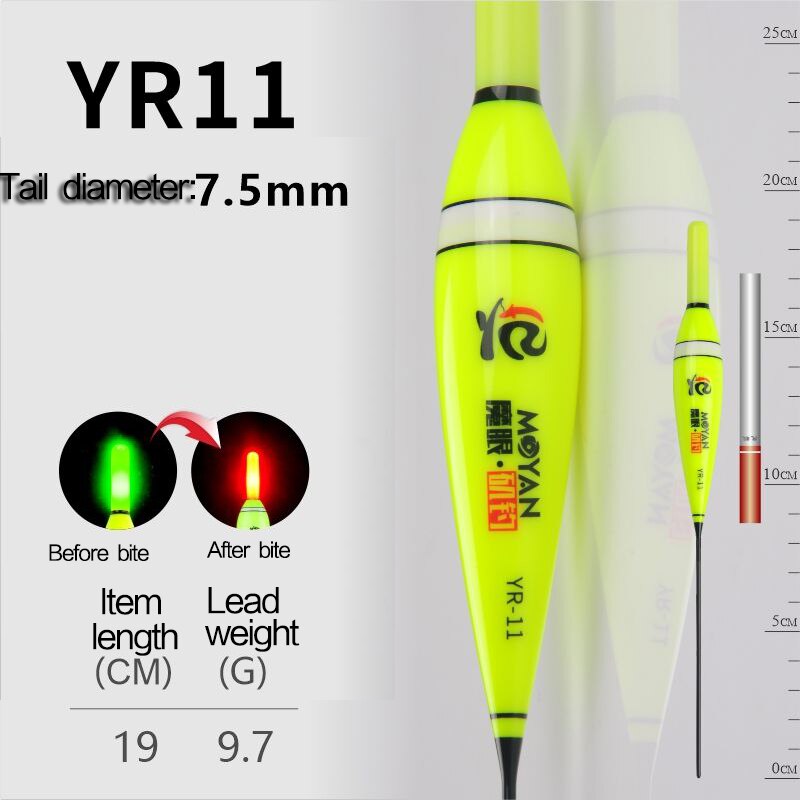 Flotador de pesca inteligente, Sensor de gravedad, luminosas de noche, flotadores de pesca, luz Led brillante eléctrica, recordatorio automático, Bobber de pesca: 11