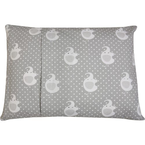 Textil patrón de elefante bebé funda de almohada 2 uds 30x40 cm