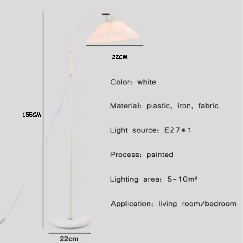 Led-gulvlampe til sofaer, udskiftelig læselampe med fleksibel svanehals, dæmpbar bord- eller gulvlampe til indendørs brug: Rød