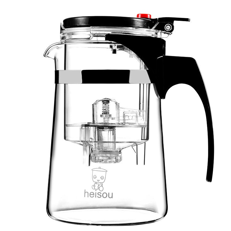 TUUTH 750 ml Wärme Beständig Glas Teekanne Chinesischen kung fu Tee-einstellen Puer Wasserkocher Kaffee Tee Infuser Bequem Büro Tee topf