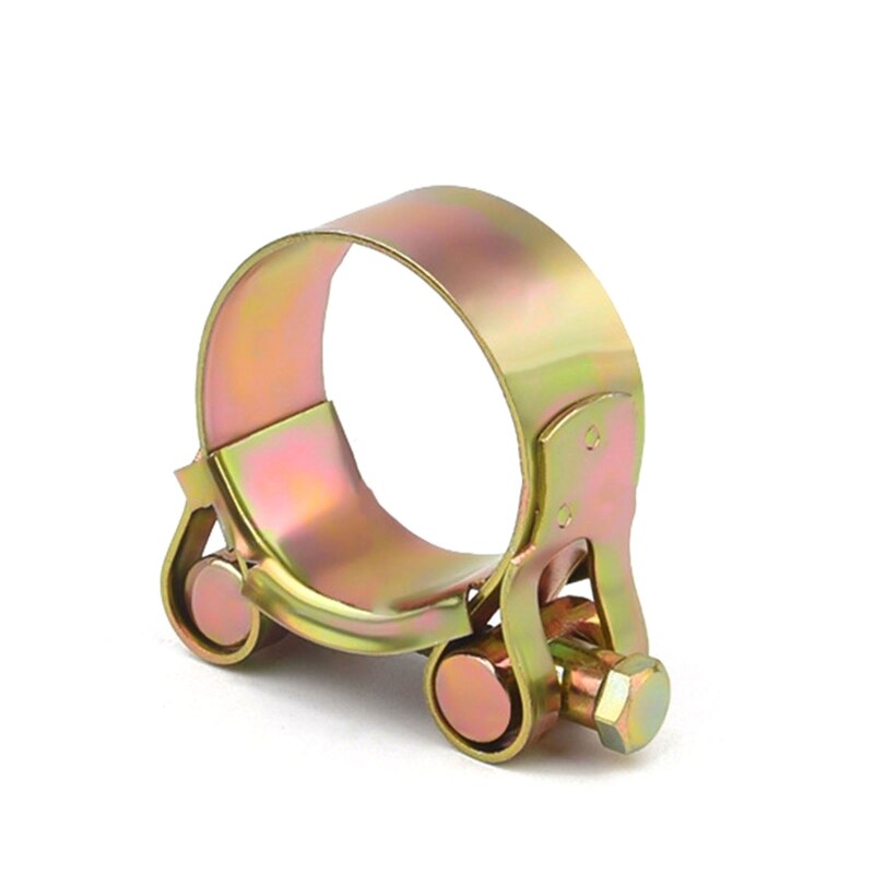 Durable Adjustable Pipe Clamp Carbon Steel Galvanized Round Fixing Hose Clip