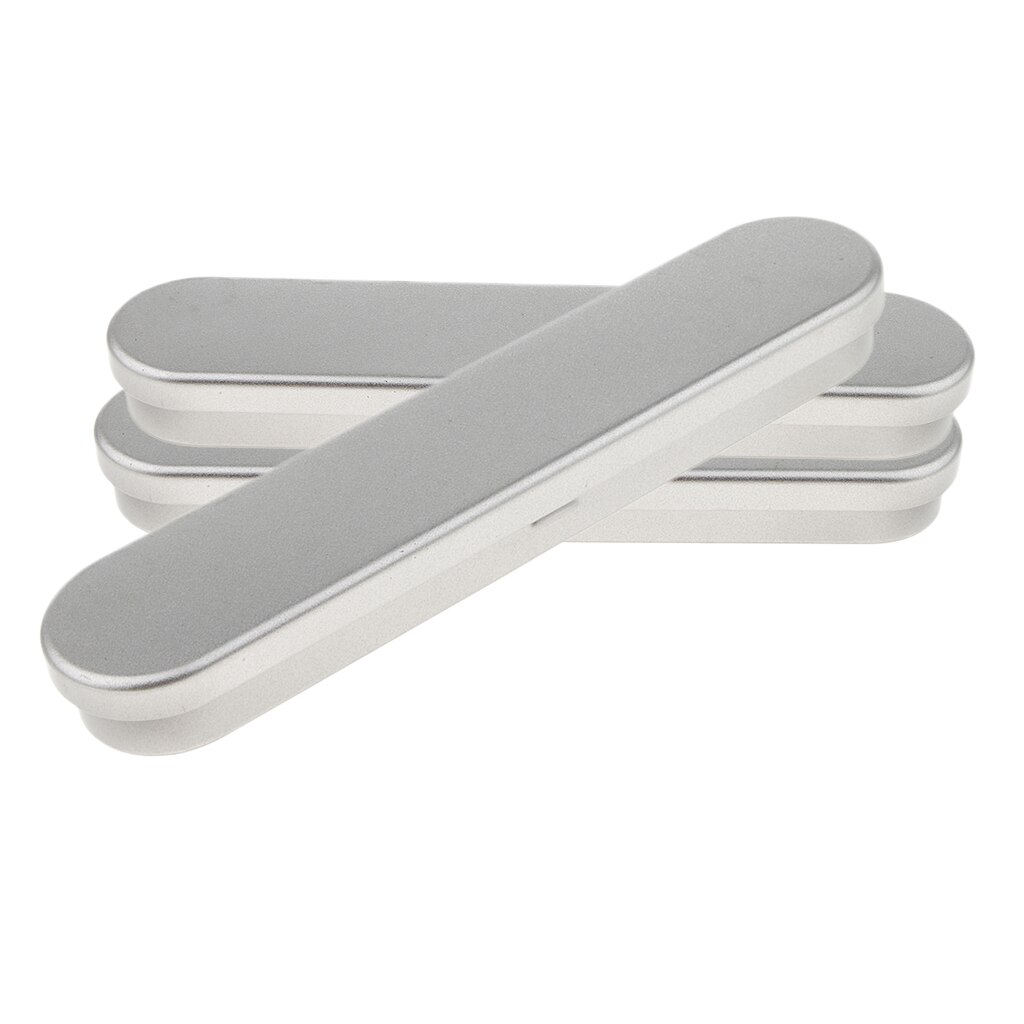 3 Pack Metal Rectangular Cans Hinged Top Tin Containers for Crafts Candies