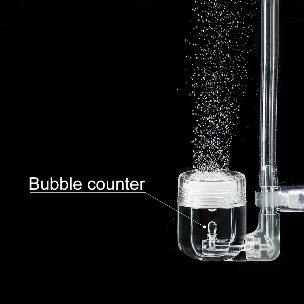 4-in-1 aquarium CO2-diffuser Kooldioxide verstuiverdiffuser met zuignap voor aquarium Geplant aquariumaccessoiresienia ★okset