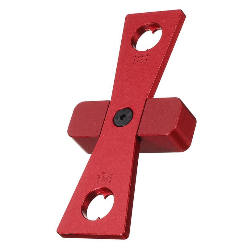 Plastic Gauge Profile Copy Gauge Copier Woodworking Tool Center Scriber Template Dovetail Ruler Wood Joints Gauge Tool: B