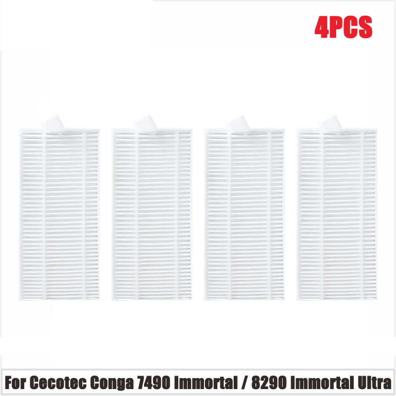 per Cecotec conga 7490 immortale / 8290 immortale / Kabum accorto 900 Aspirapolvere Pezzi di ricambio Spazzola Mocio Filtro Parte Accessori