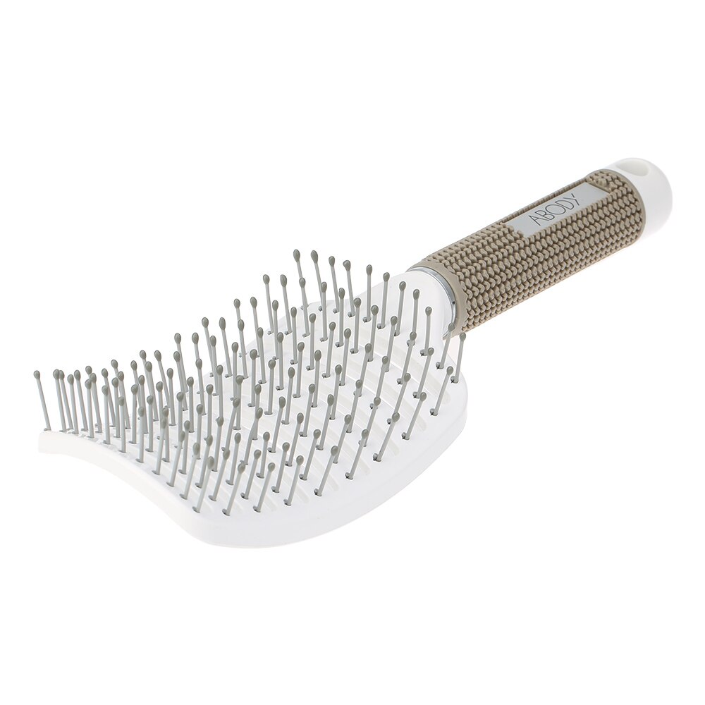 Abody Haar Pinsel Professionelle Haarbürste Friseur Liefert verwicklung pinsel combo für haar combos frauen männer frisur Werkzeuge: Weiß Farbe