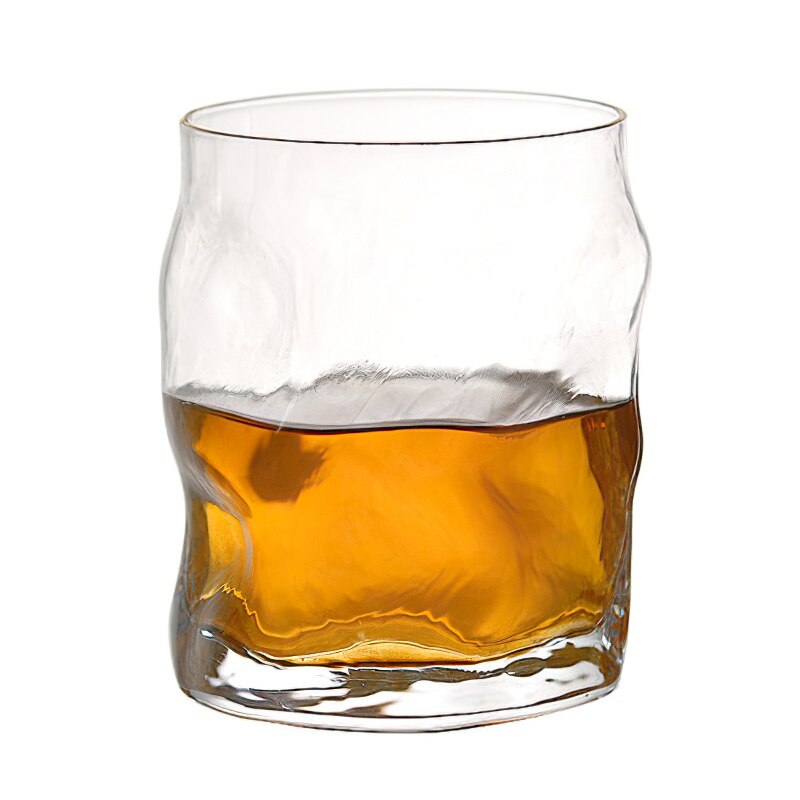 Europæisk phnom penh trærod form gennemsigtigt glas restaurant hjem spiritus øl whisky vodka glas drikkekop