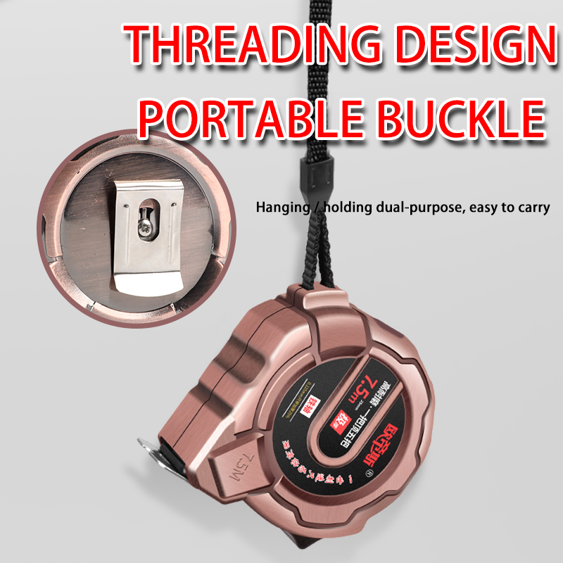 Retractable Tape Measure Steel Tape Measure Resistance to Fall Waterproof Distance Measuring Tape Measuring Tool