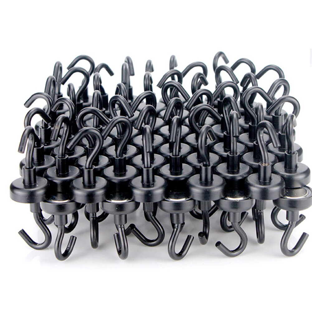 Household Magnetic Hook Powerful Hanger Heavy Cup Key Chain Bag 5.5kg Holder