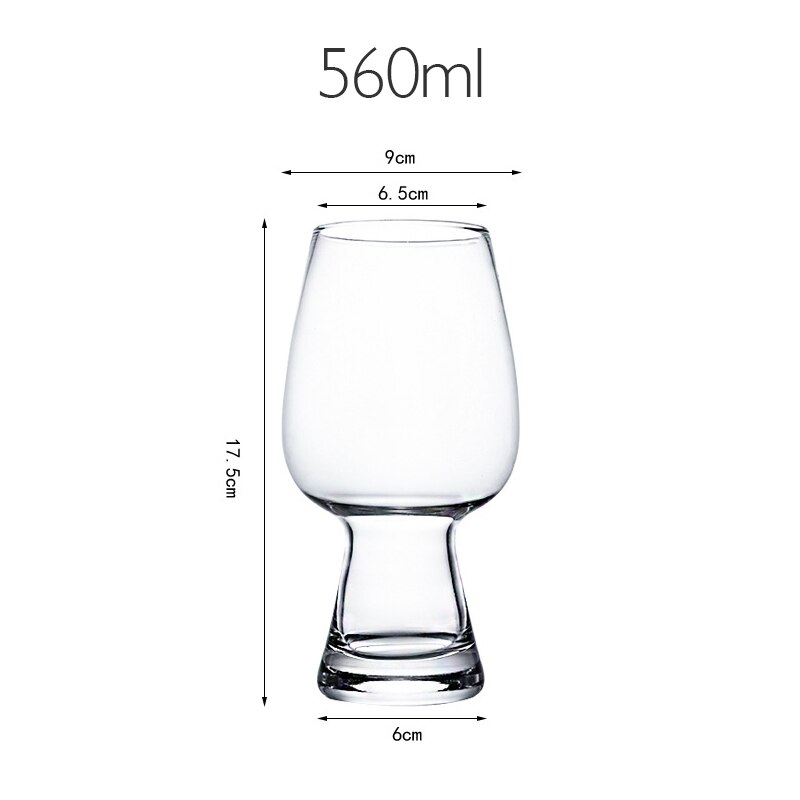 Bierpullen wijnbekers koele drank high beer glazen vers sap cola cocktail whiskyglas: Duidelijk 560ml