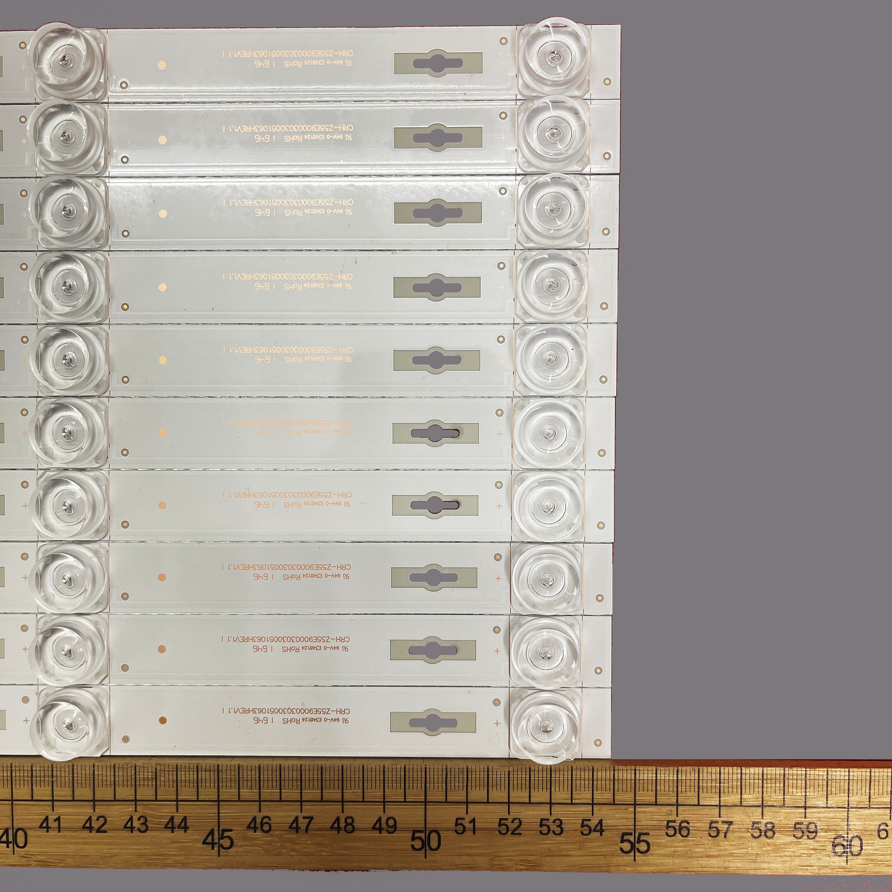 3v led backlight chong hong 55 e 8/55 e 9000/55 d 3s/55 a 3u/55em crh -z55 e 90003030051263 hrev 5 led 545mm