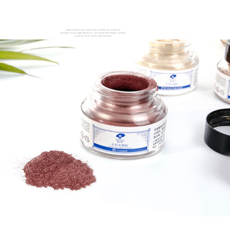 Pigmento de resina metálica de mármol, resina epoxi, fabricación de joyas de purpurina, 30ml