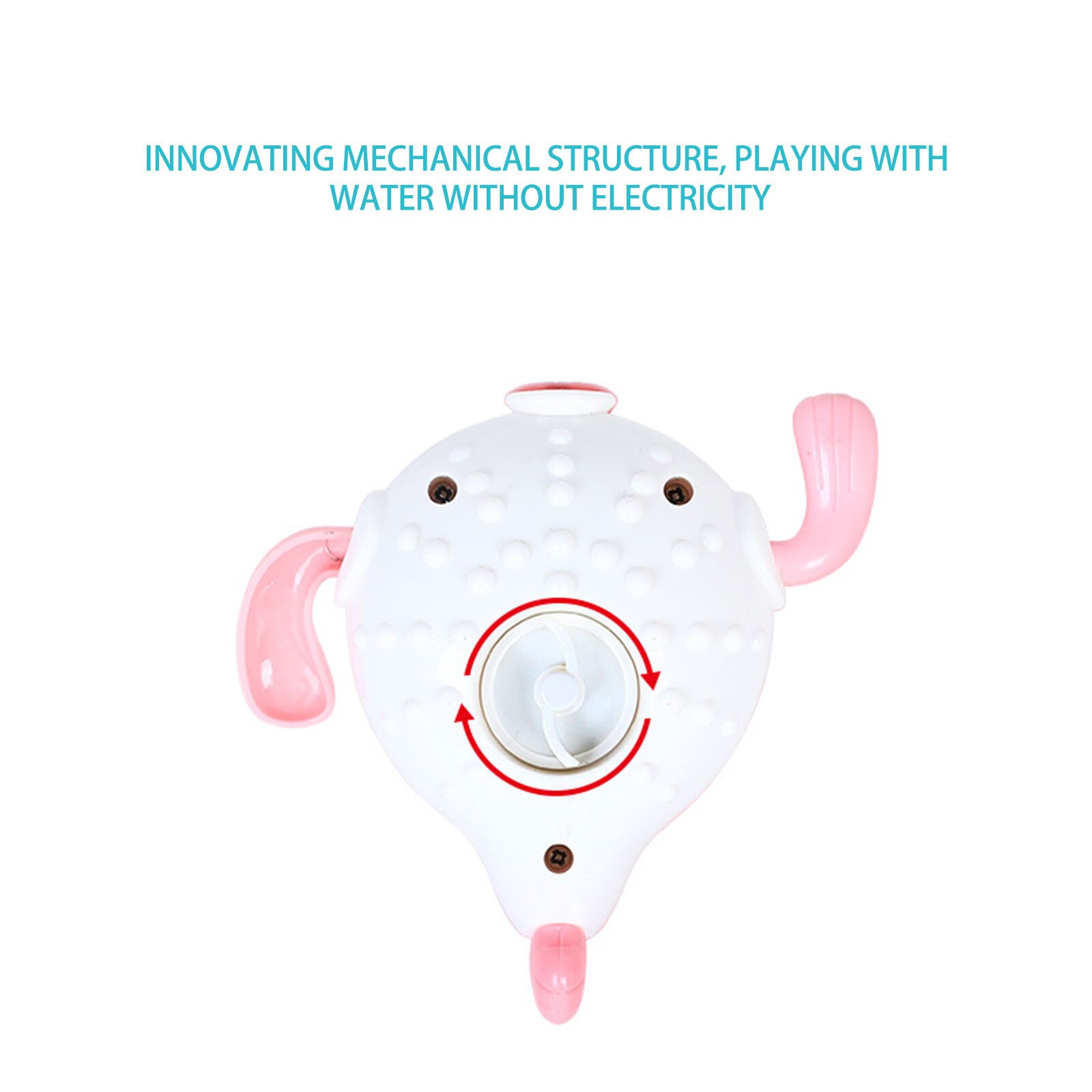 Baby Bathing Swimming Bath Pool Toys Cute Cartoon Dolphin WindUp Bath Toys Early Education Plzzle Bathing Clockwork Toys