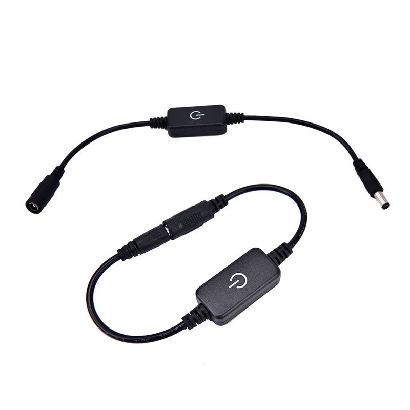 Zlinkj top led strip controller touch schakelaars dimmer voor led dimbaar 1 toetsen dimmer 12v voor led strip 5050/ 3528/ 2835/  bediening