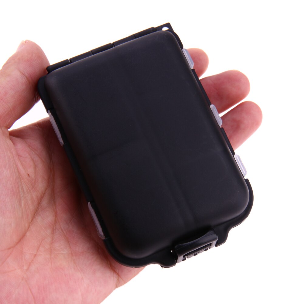 10 Compartments Plastic Storage Case Fish Tool Box Fishing Box Tackle Lure Hook Rig Baits Shrimp Fly Fishing Accessories Pesca