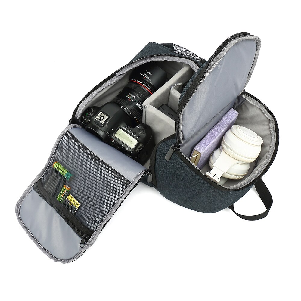 Single-Schouder Camera Tas Foto Rugzak Waterdichte Slijtvaste Camera Tas Crossbody Outdoor Digitale Camera Tas Voor Camara