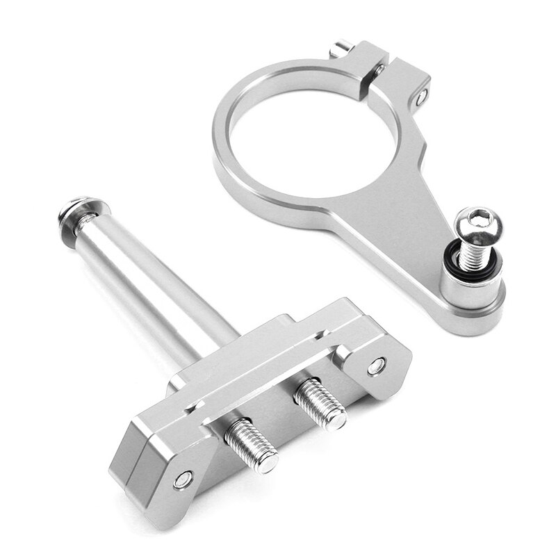 Motorcykel cnc aluminium justerbar styrning stablilzer spjällfäste monteringssats bas för yamaha yzf  r15 refit delar