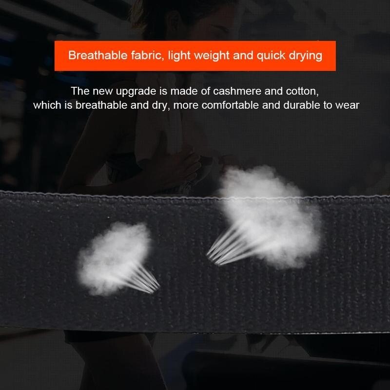 1Pcs Vrouwen Sport Haarband Yoga Hoofdband Transpiratie Fitness Anti-Slip Voor Vrouwen Running Zweetband Elastische Mannen haar A9F5