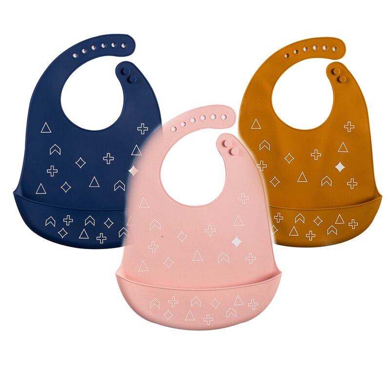 Baby Bib Cartoon Dier Siliconen Slabbetjes Speeksel Handdoek Peuter Jongens Meisjes Verstelbare Schorten Kinderen Burp Kleding