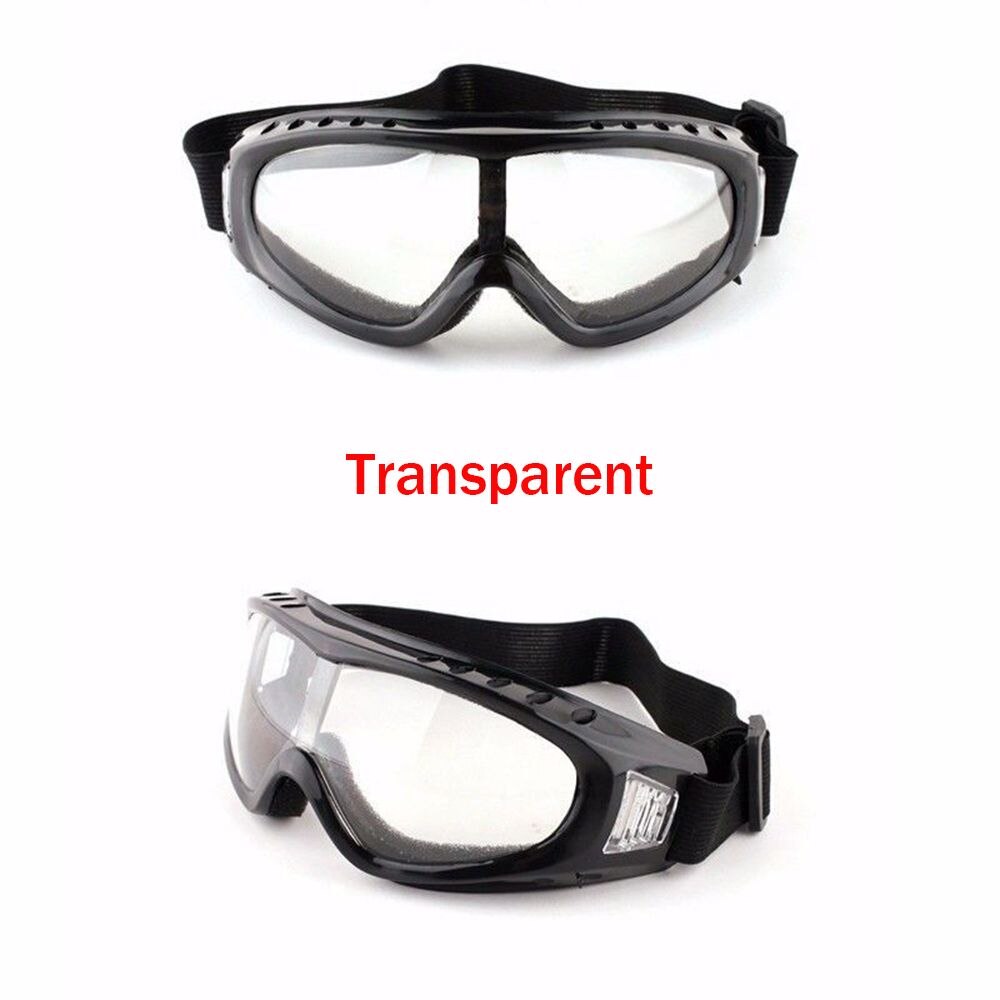 Retro Pilot Goggles Motor Protective Gears Glasses Eye Protection For Motorcycle Cruiser Cafe Scooter Motorcycle Accessories: D