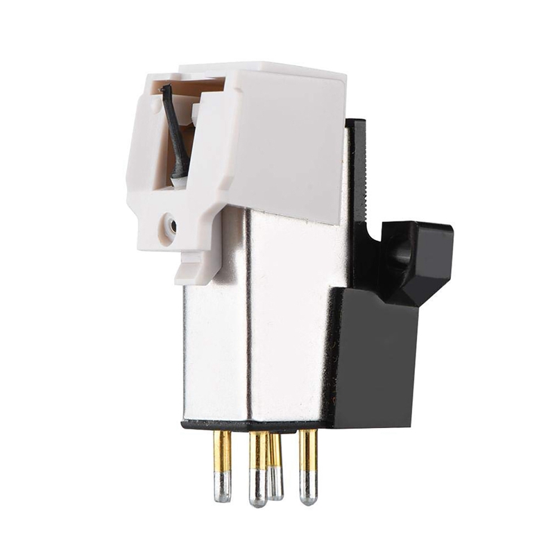 Phonograph Cartridge Stylus - LP Needle for Turntables - Metal + Plastic - 33/45/78 RPM