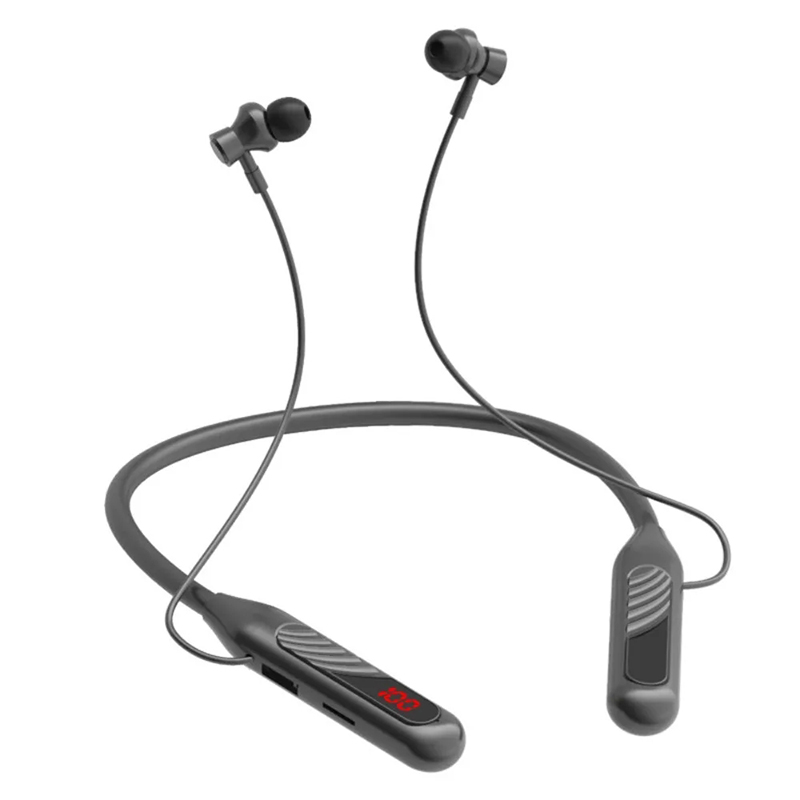Super Bass BT8 Bluetooth-hoofdtelefoon Draagbare oplaadbak Display 5.3 Draadloze koptelefoon Oordopjes Stereoheadset Buitensporten