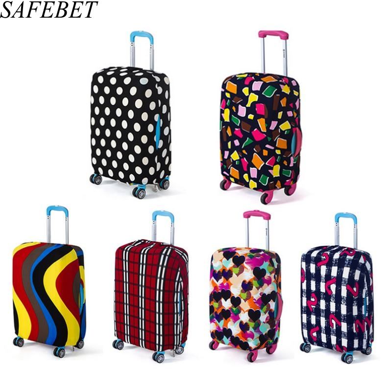 SAFEBET Brand Suitcase Protective Cover Elastic Luggage Protective Cover Sets Travel Accessories Apply To 18 To 30 Inch Cases