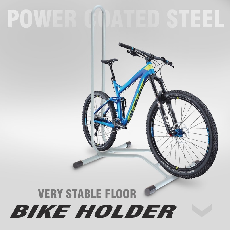 Heavy Bicycle L-type Coated Steel Display Floor Rack Mountain Bike Rack Parking Holder Bike Repair Stand