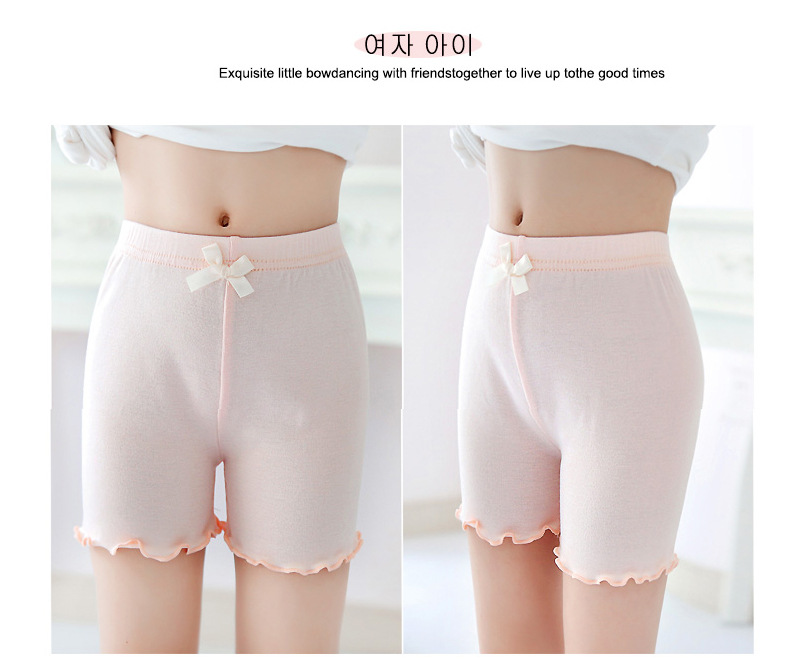 Pantalons courts pour enfants | Nouveaux vêtements pour filles, pantalons de sécurité légers, doux, Modal