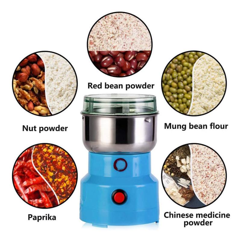 1Pcs Multifunction Smash Machine Electric Coffee Bean Grinder Nut Spice Grinding Coffee Grinder Household Electric Grinder