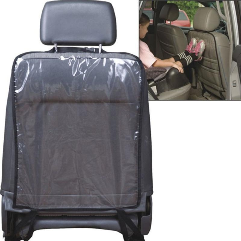 Kids Car Auto Seat Protector Back Cover Voor Kinderen Kick Mat Modder Cleaner Waterdichte Baby Rugleuning Cover Transparant