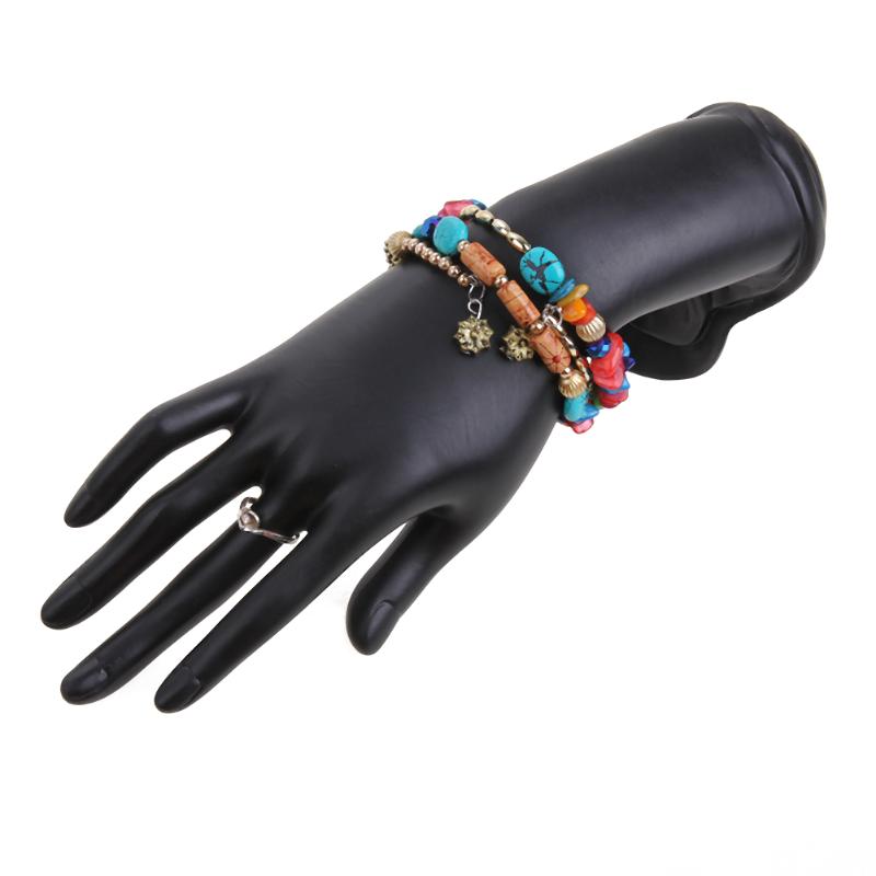 Mannequin Graceful Display Hand Vinger Sieraden Ketting Ring Armband Holder Lady Hand Vormige Zwart Sieraden Display Standhouder