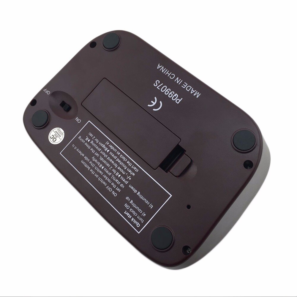 Compact Digital Chess Clock Count Up Down Timer Electronic Board Game Bonus Competition Master Tournament free