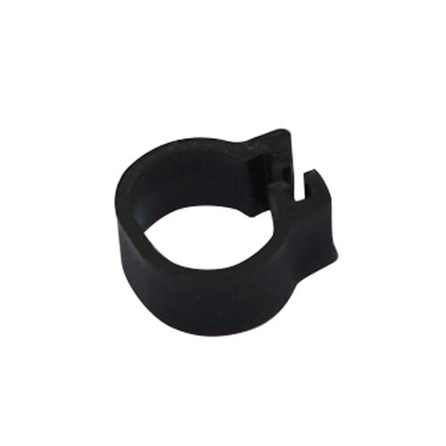 Innen Durchmesser 10mm Kleine Vogel Kunststoff Clip Ring Taube Farbe Fuß Ring 10 Farbe Taube Wachtel Baby Vogel Liefert 100 stück: Black