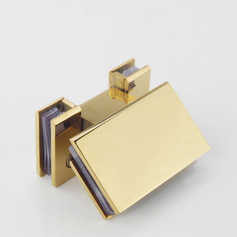 Glass Door Bathrooms Gold Stainless Steel 304 Wall... – Vicedeal