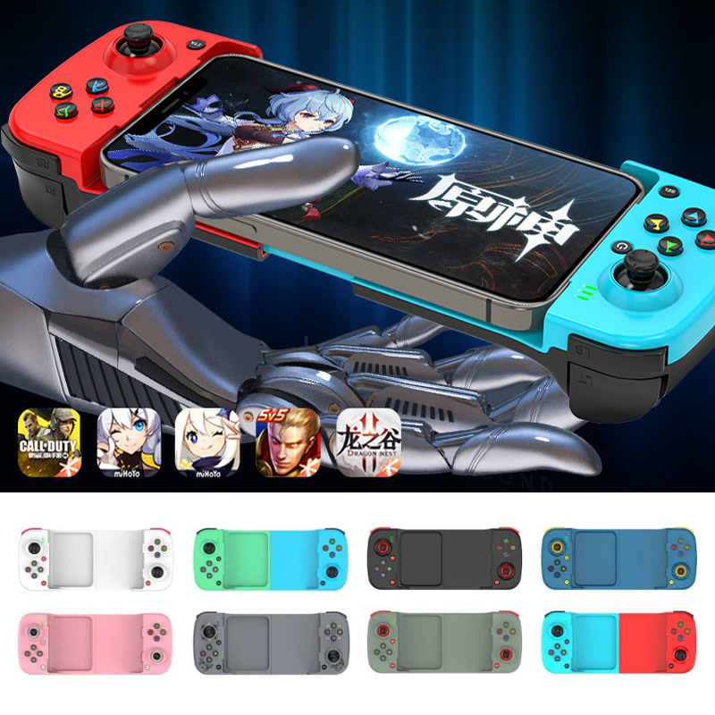 D3 gamepad mobile phone controller with expandable game controller support for Android/iOS/Hongmeng mobile phone game controller