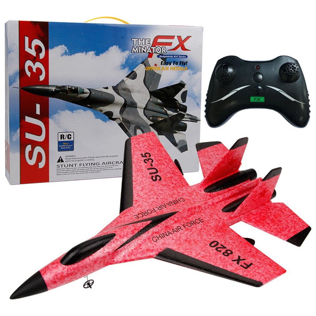 Perfect Structure To Guarantee Great Flight Performance fx-820 Rc Airplane Fixed Wing 35 Remote Control Aircraft Glider: Default Title