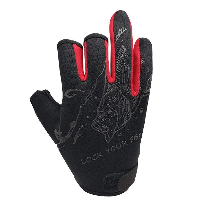 Angeln Handschuhe Drei Finger Geschnitten Wasserdicht Verschleiß-beständig Stoff Tau Handschuhe Angeln Anti-Unterhose Drei Finger Männer