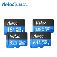 Netac Originele Class 10 16GB 32GB 64GB 128GB Micro Card UHS-1 TF Card 80 MB/s Flash geheugenkaart Data Micro SD Kaart Voor Tafel PC